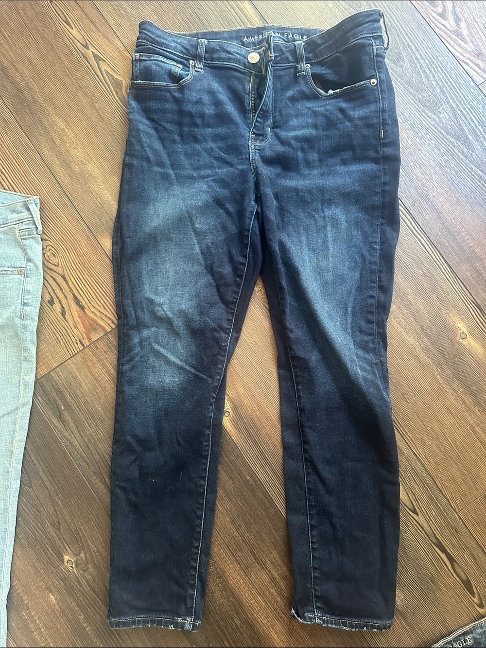 American Eagle Outfitters Dark Indigo Skinny Jeans